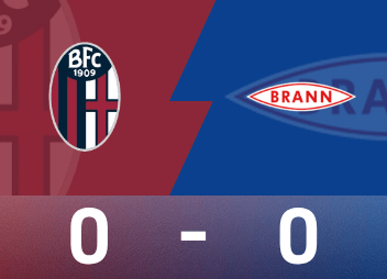 欧联战报：两队合计仅三次射正，十人博洛尼亚0-0闷平布兰